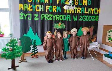 Gminny Przegląd Małych Form Teatralnych pod hasłem: Żyj z przyrodą w zgodzie 13
