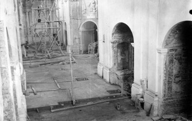 Odbudowa bazyliki trzemeszeńskiej, trwała 11 lat. 13