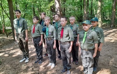 Ob&oacute;z Hufca ZHP Trzemeszno w Imiołkach 14