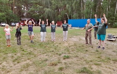 Ob&oacute;z Hufca ZHP Trzemeszno w Imiołkach 18