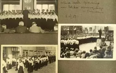 strona albumu z fotografiami