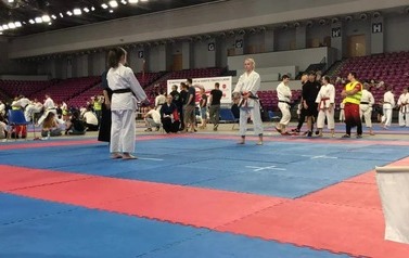 Wiktoria Nowicka w kumite
