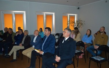 Uczestnicy spotkania na widowni.