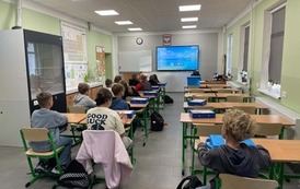sala lekcyjna, uczniowie