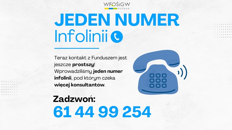 Grafika z numerem telefonu.