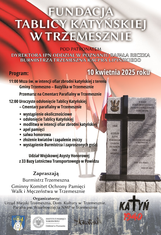 Plakat. Zdjęcie tablicy oraz flagi narodowe. W treści informacje z posta.