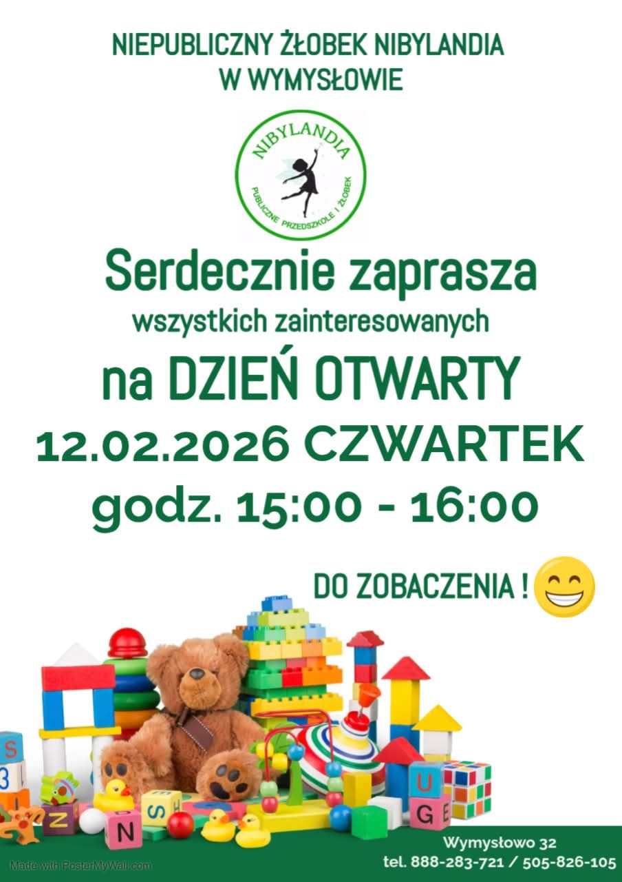 Plakat z&nbsp;informacjami