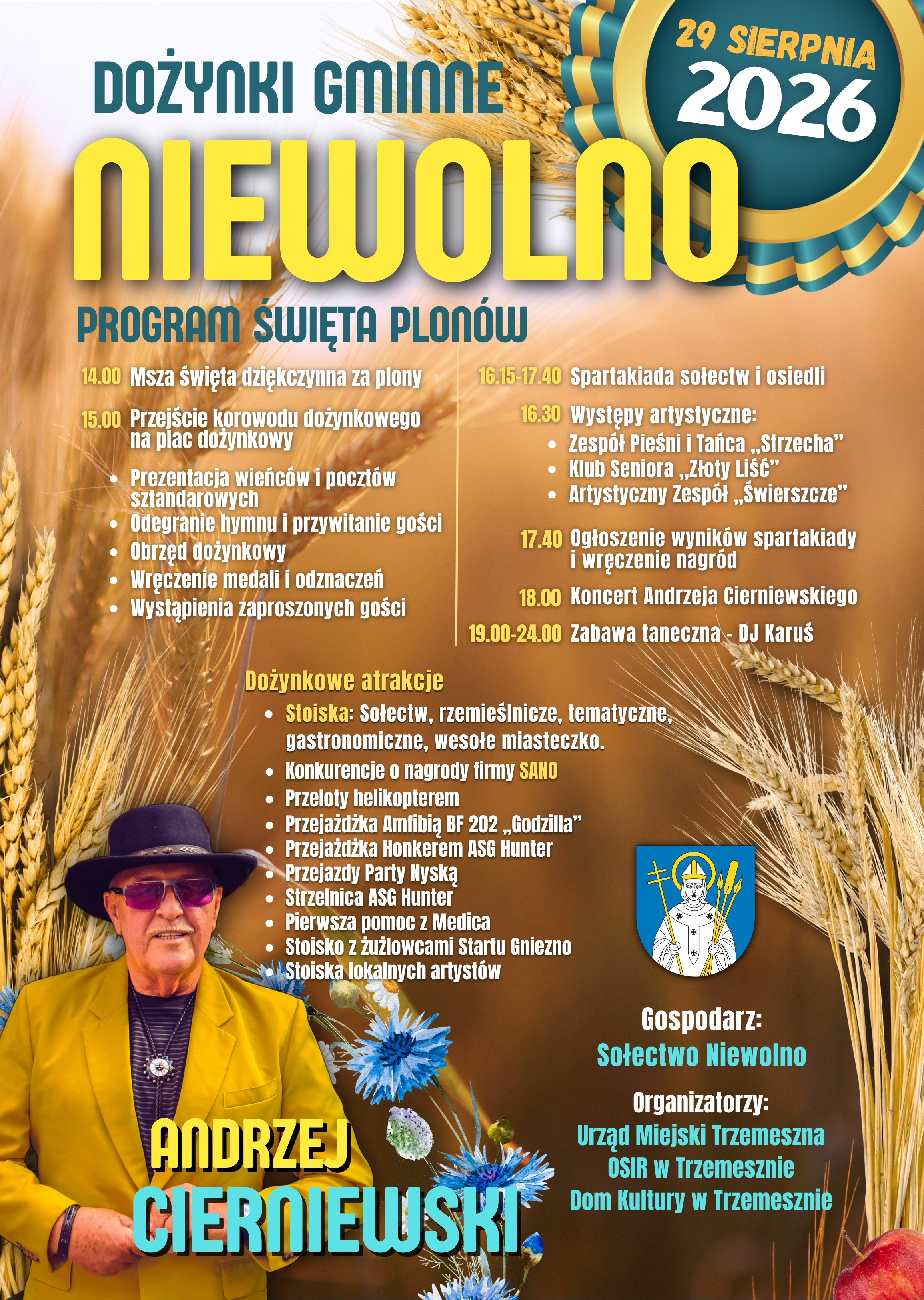 PLAKAT DOŻYNKI GMINNE 26
