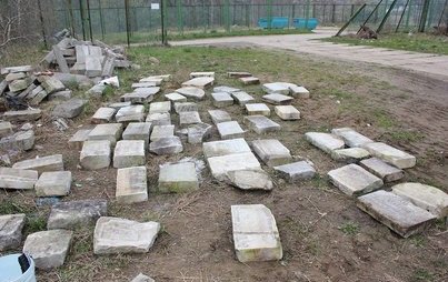 Zdjęcie do Ruszyła ZRZUTKA na uporządkowanie cmentarza żydowskiego w Trzemesznie i utworzenie lapidarium