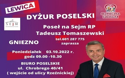 Zdjęcie do Dyżur poselski - Tadeusz Tomaszewski