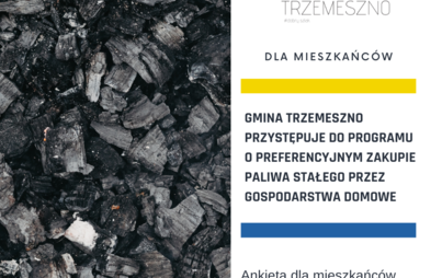 Zdjęcie do Gmina Trzemeszno przystępuje do programu o preferencyjnym zakupie paliwa stałego przez gospodarstwa domowe