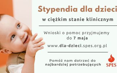 Zdjęcie do Stypendia dla dzieci w ciężkim stanie klinicznym