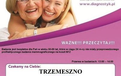Zdjęcie do Bezpłatna mammografia