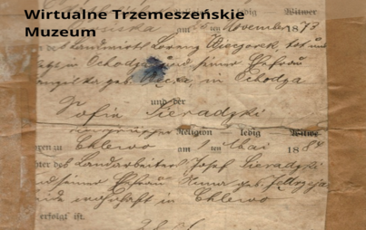 Zdjęcie do Akt małżeństwa Zofii i Piotra Wieczork&oacute;w