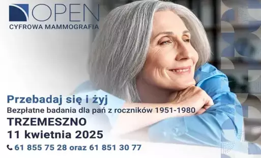 Zdjęcie do Bezpłatne badania mammograficzne