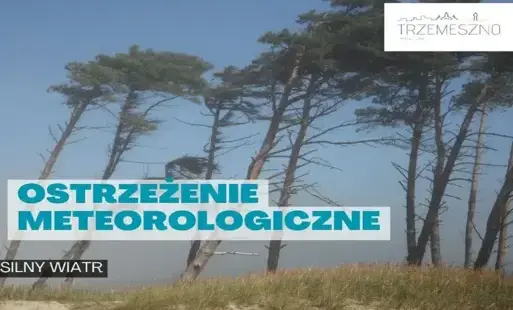 Zdjęcie do OSTRZEŻENIE METEOROLOGICZNE - silny wiatr