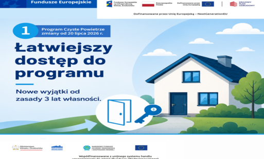 Zdjęcie do Zmiany w Programie Czyste Powietrze. Od 20 lipca łatwiej skorzystasz z dotacji