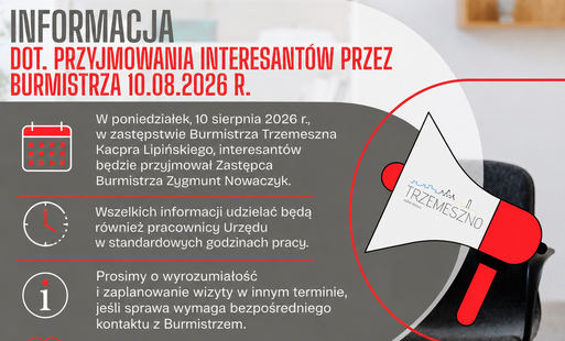 Zdjęcie do Informacja dotycząca przyjmowania interesant&oacute;w 
