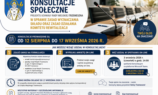 Zdjęcie do Konsultacje społeczne projektu uchwały w sprawie zasad wyznaczania składu oraz zasad działania Komitetu Rewitalizacji