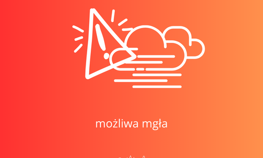 Zdjęcie do OSTRZEŻENIE METEOROLOGICZNE - mgła