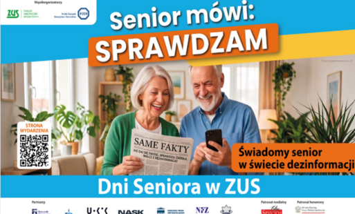 Zdjęcie do Dni Seniora 2026 - Świadomy senior w świecie dezinformacji