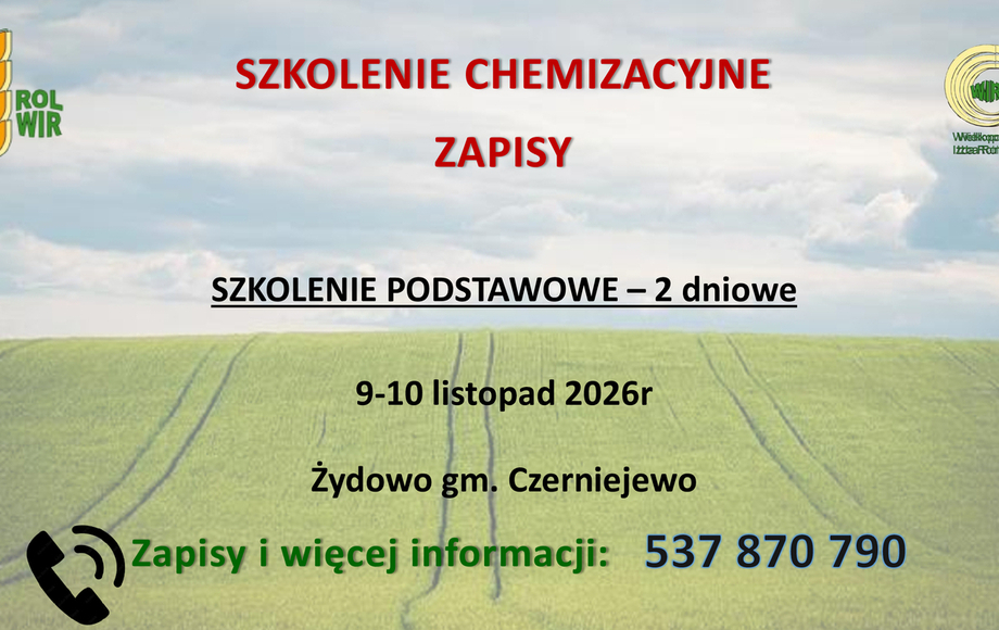 Szkolenie chemizacyjne dla rolników w Żydowie