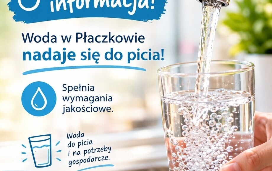 Poprawa jakości wody w Płaczkowie