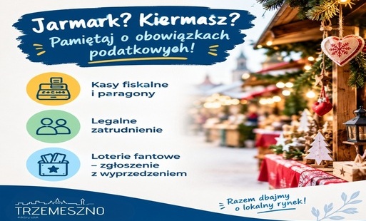 Zdjęcie do Sprzedajesz na jarmarku, kiermaszu lub lokalnym wydarzeniu? Pamiętaj o obowiązkach podatkowych!