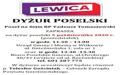 Zdjęcie do Dyżur poselski