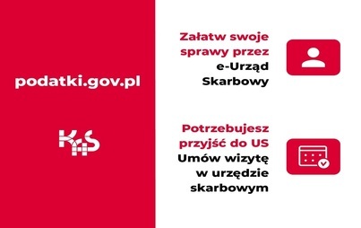 Zdjęcie do Załatwiaj swoje sprawy przez e-Urząd Skarbowy, a wizytę w urzędzie umawiaj na podatki.gov.pl