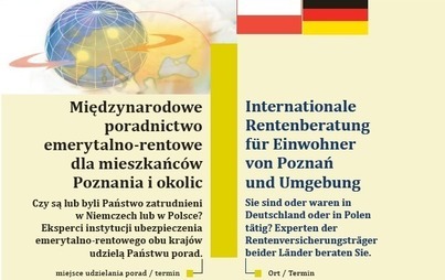 Zdjęcie do ZUS zaprasza na Polsko-Niemieckie Dni Poradnictwa Emerytalno-Rentowego