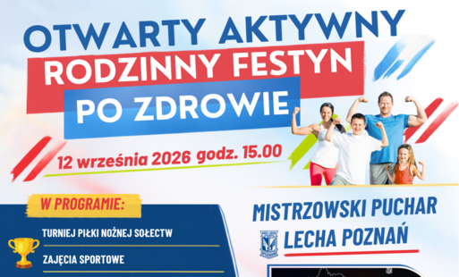 Zdjęcie do Otwarty aktywny rodzinny festyn "PO ZDOWIE"