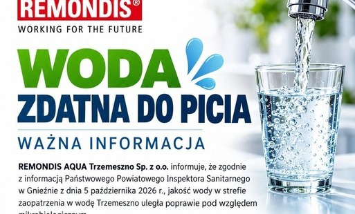 Zdjęcie do Woda zdatna do picia - Trzemeszno i okolice